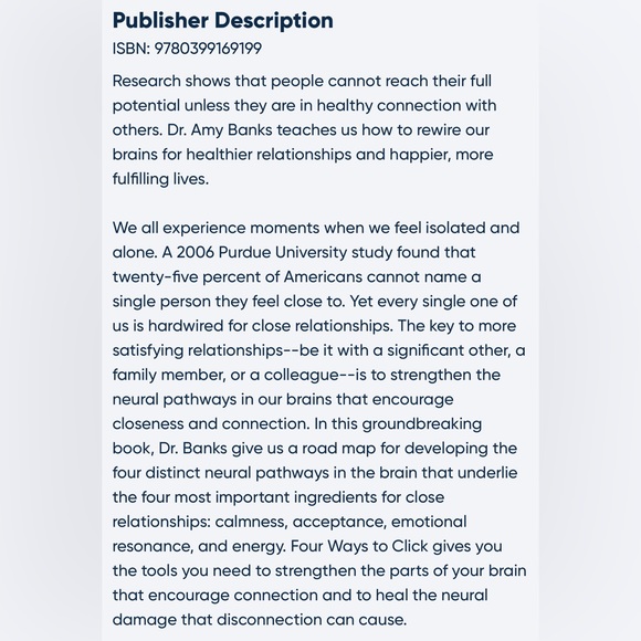 Four Ways To Click - Amy Banks (Hardcover Book) - Picture 2 of 2